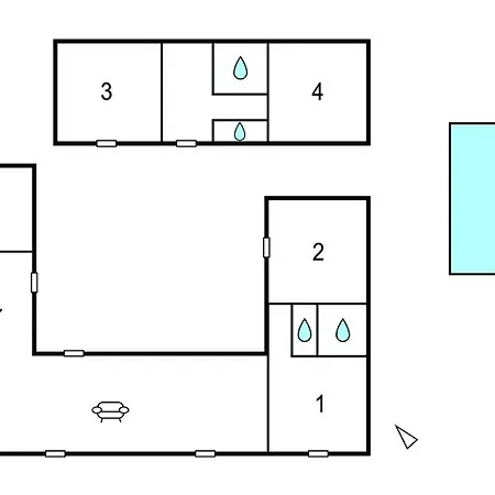 Σπίτι διακοπών Charmante Maison Avec Piscine